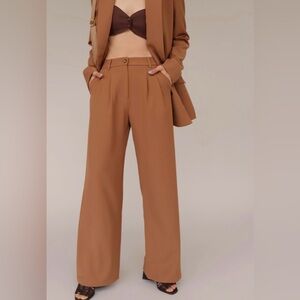 Line & Dot Camel Marina Trousers